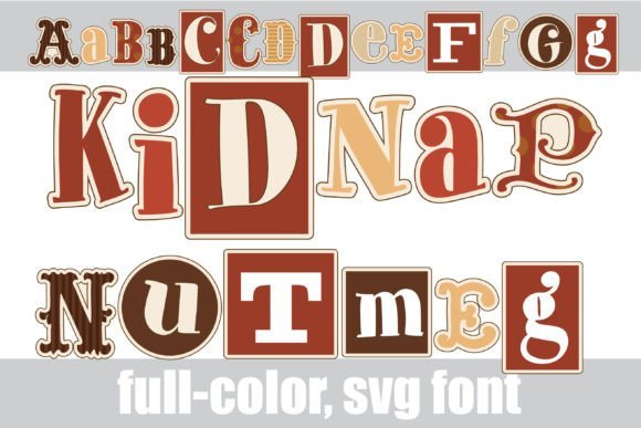 Kidnap Nutmeg Font Download for Desktop