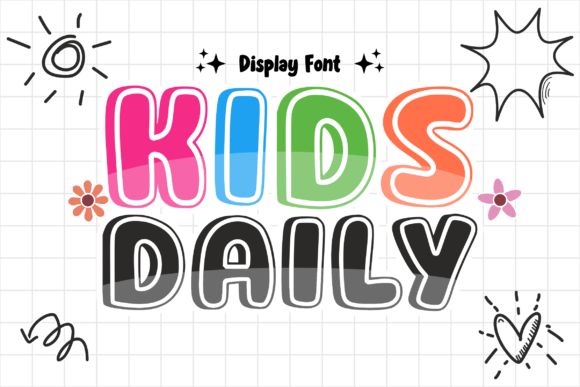 Kids Daily Font - Featured Image