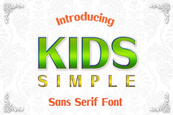 Kids Simple Font - Featured Image