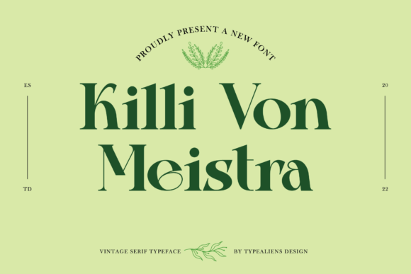 Killi Von Meistra Font - Featured Image