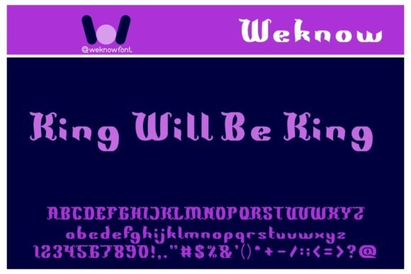 King Will Be King Font Download for Desktop