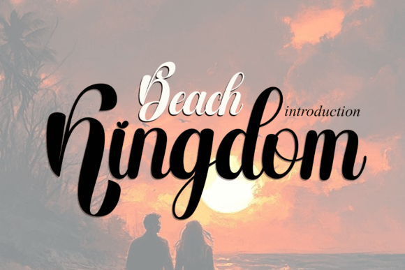 Kingdom Beach Font - Featured Image