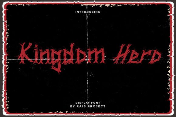Kingdom Hero Font - Featured Image