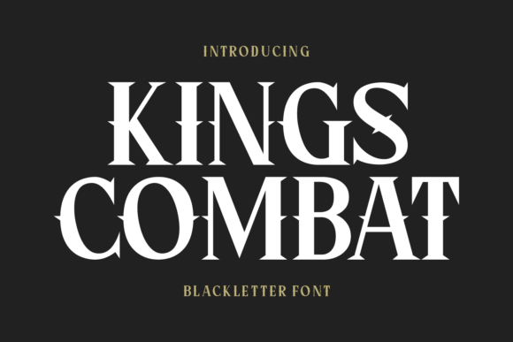 Kings Combat Font Download for Desktop