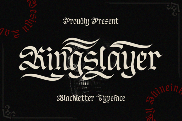 Kingslayer Font - Featured Image