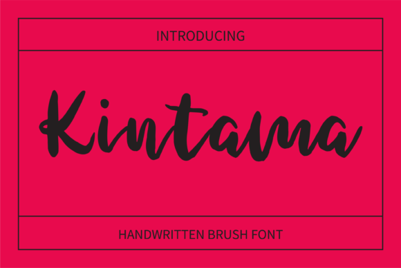 Kintama Font Download for Desktop