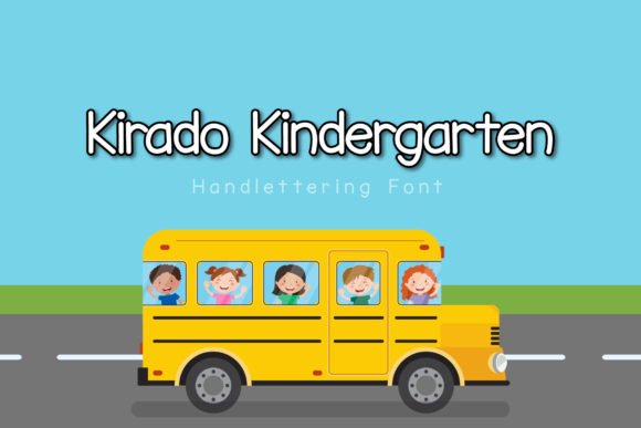 Kirado Kindergarten Font - Featured Image