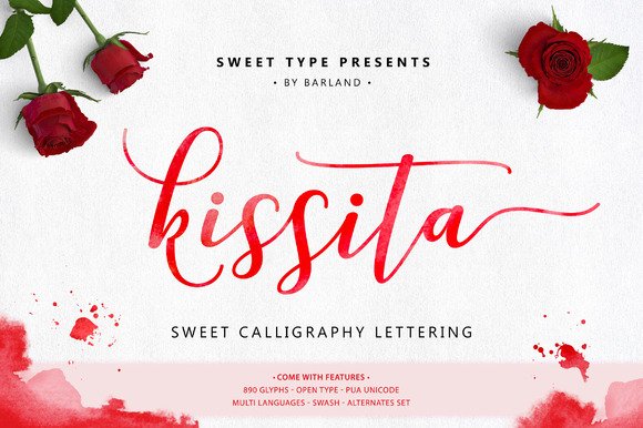 Kissita Font - Featured Image