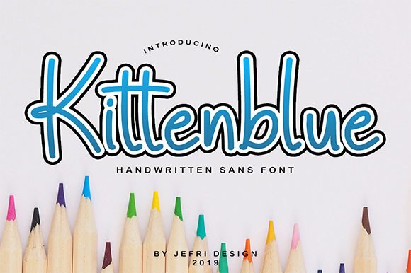 Kittenblue Font Download for Desktop