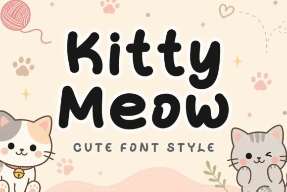 Kitty Meow Font Download for Desktop