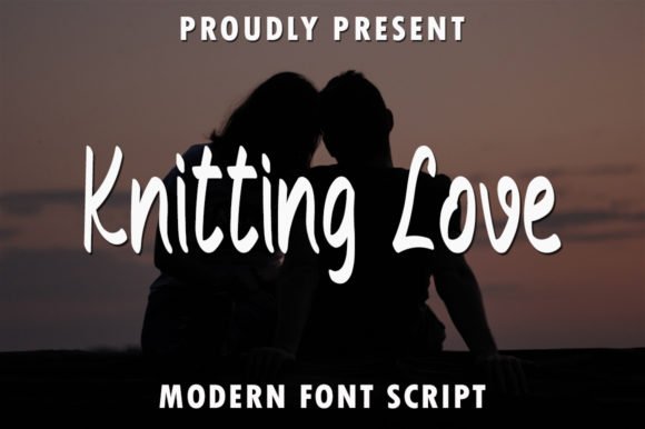 Knitting Love Font - Featured Image