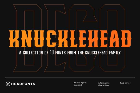 Knucklehead Font Download for Desktop