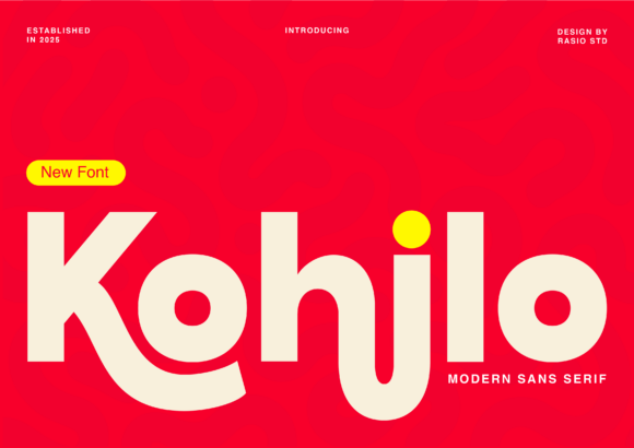 Kohilo Font - Featured Image
