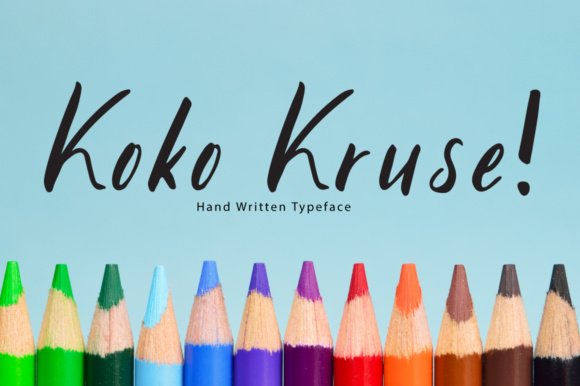 Koko Kruse Font - Featured Image