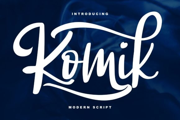 Komik Script Font - Featured Image