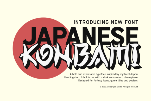 Konbami Font - Featured Image