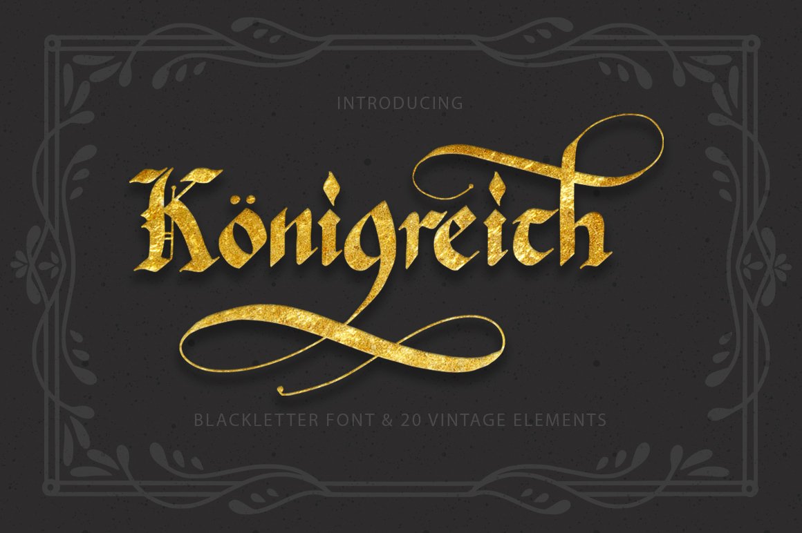 Königreich Font Download for Desktop