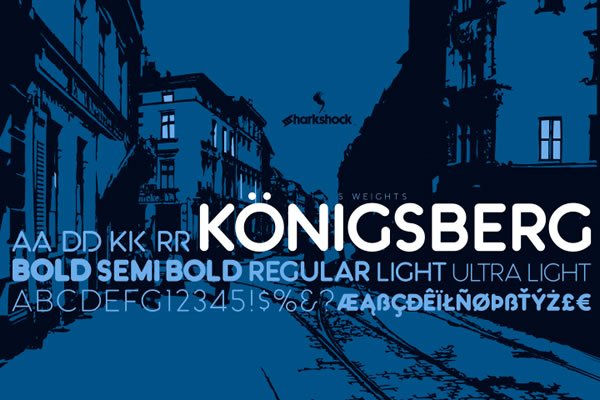 Königsberg Font - Featured Image