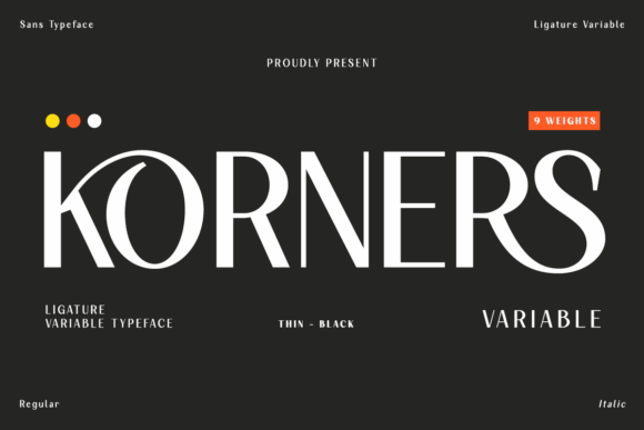Korners Font - Featured Image