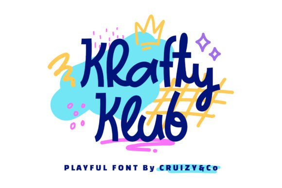 Krafty Klub Font - Featured Image