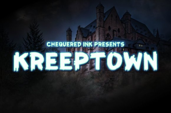 KreepTown Font - Featured Image