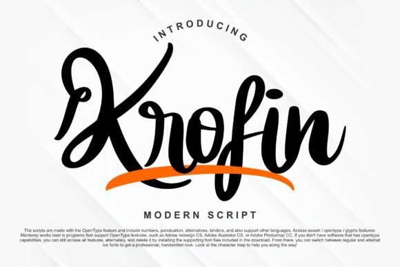 Krofin Font Download for Desktop