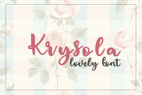 Krysola Font - Featured Image
