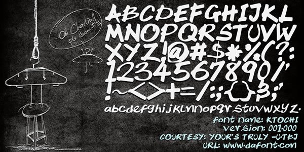 Ktochi Font - Featured Image