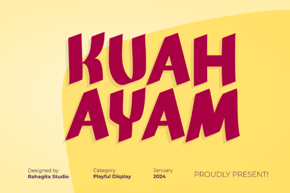 Kuah Ayam Font - Featured Image
