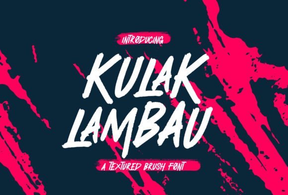 Kulak Lambau Font - Featured Image