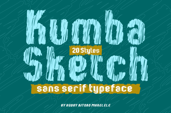 Kumba Sketch Font - Featured Image