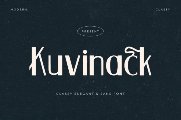 Kuvinack Font - Featured Image