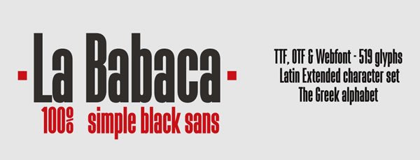 La Babaca Font - Featured Image