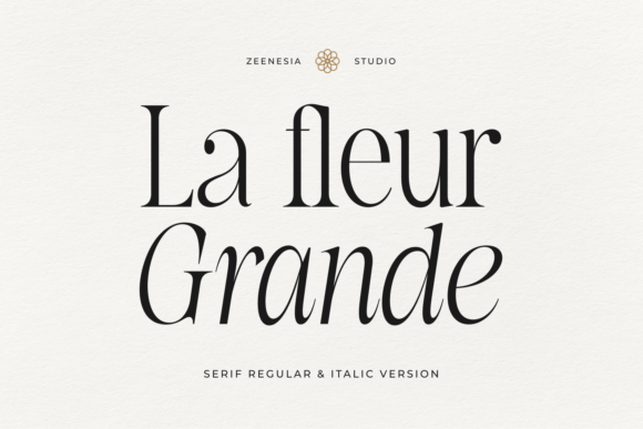 La Fleur Grande Font - Featured Image