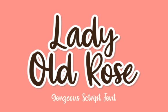 Lady Old Rose Font - Featured Image