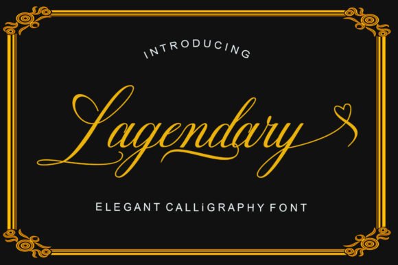 Lagendary Font - Featured Image