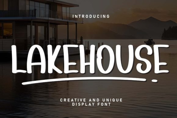 Lakehouse Font - Featured Image
