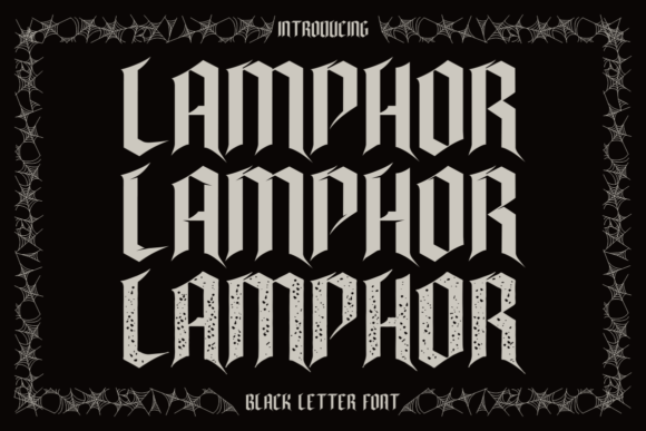 Lamphor Font - Featured Image