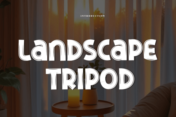 Landscape Tripod Font - Featured Image