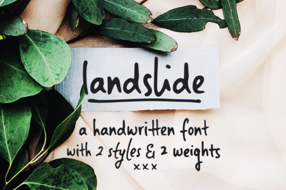 Landslide Font Download for Desktop