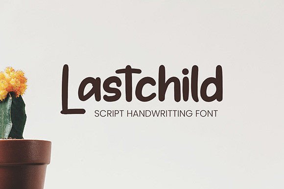 Lastchild Font - Featured Image