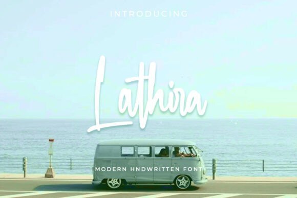 Lathira Font - Featured Image