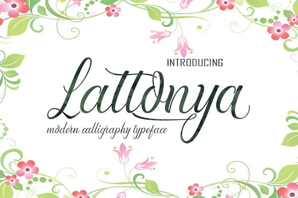 Lattonya Font Download for Desktop