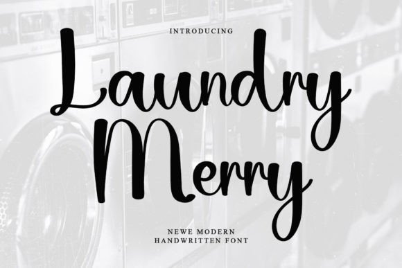 Laundry Merry Font Download for Desktop