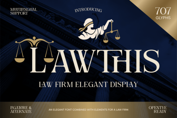 Lawthis Font - Featured Image