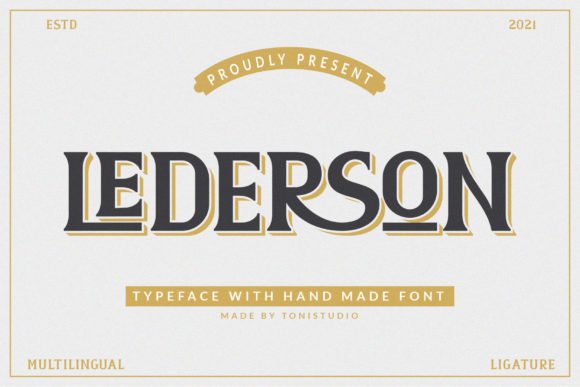 Lederson Font - Featured Image