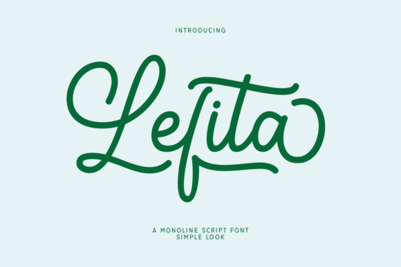Lefita Font - Featured Image