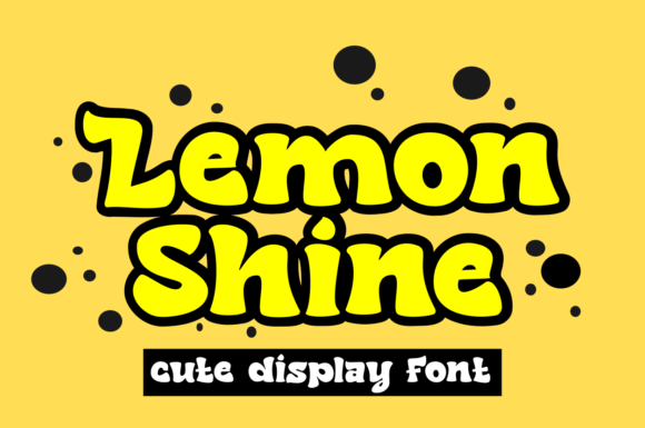Lemon Shine Font - Featured Image