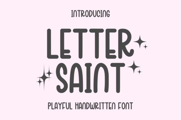 Letter Saint Font - Featured Image