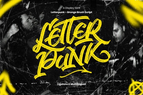 Letterpunk Font - Featured Image